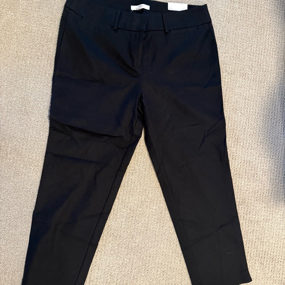 LOFT Black Riviera Pants